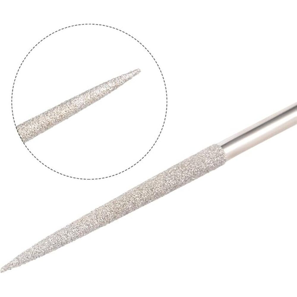 Diamond Needle Files - 10 pc Set - Metal, Glass, Wood, Stone - Picture 2 of 4